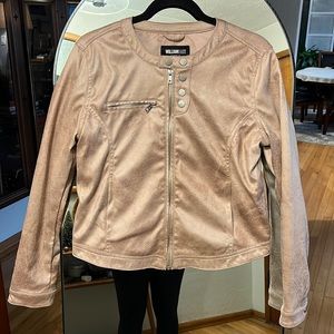 Light Pink William Rast Bomber Jacket